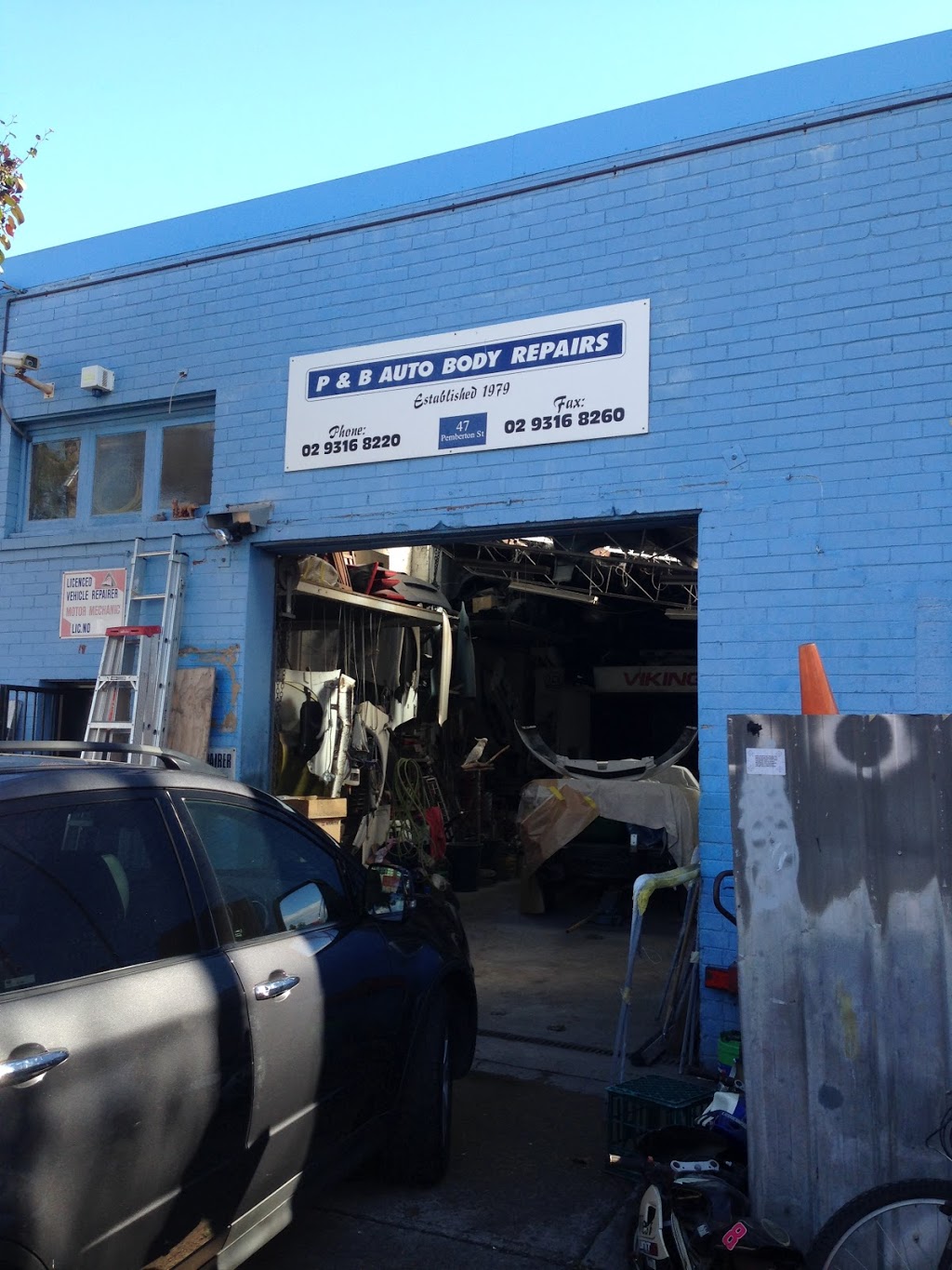 P&B Auto Body Repairs | 47 Pemberton St, Botany NSW 2019, Australia | Phone: (02) 9316 8220