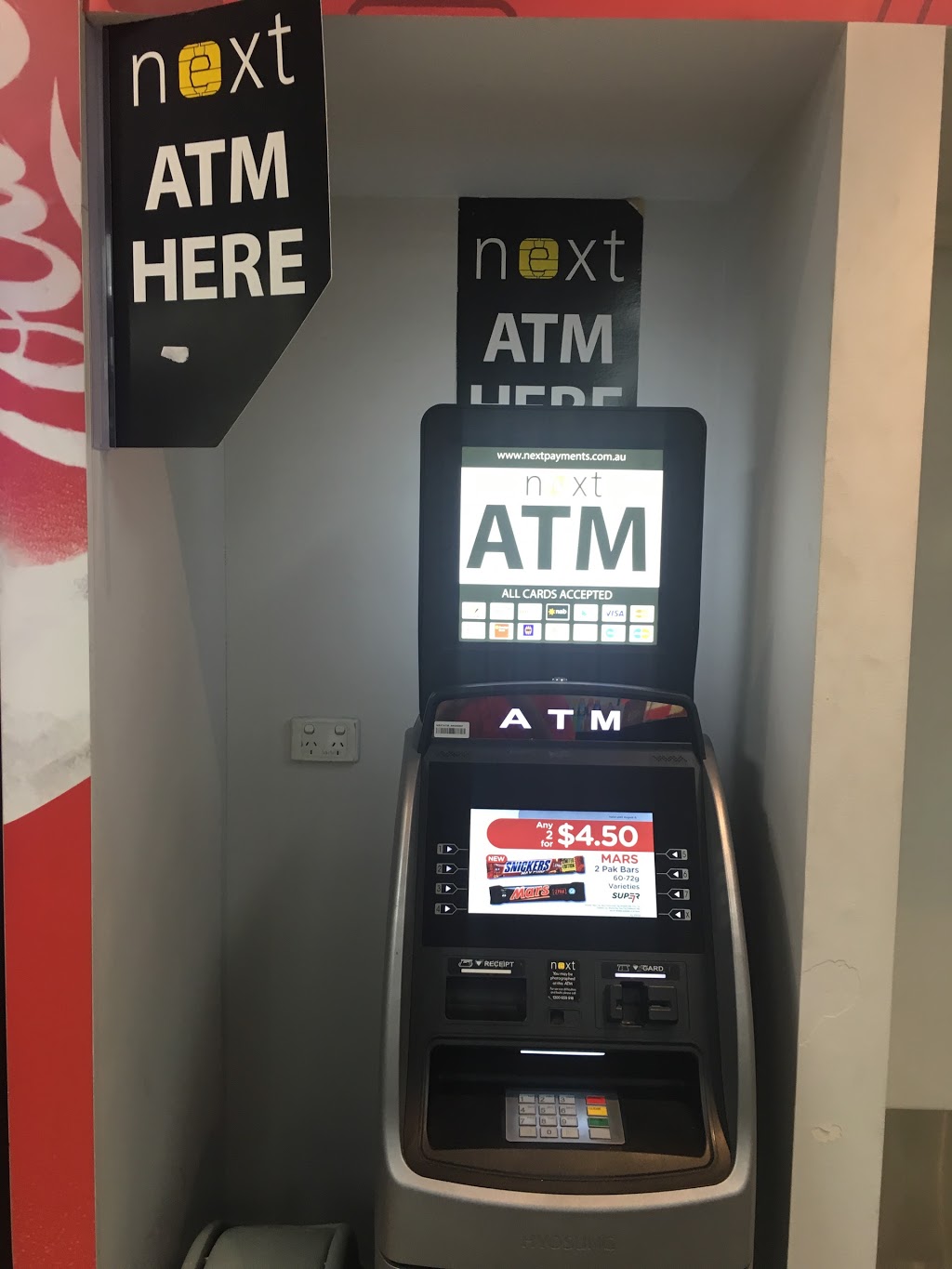 Next ATM | atm | 265 Great Eastern Hwy, Burswood WA 6100, Australia | 1800800521 OR +61 1800 800 521