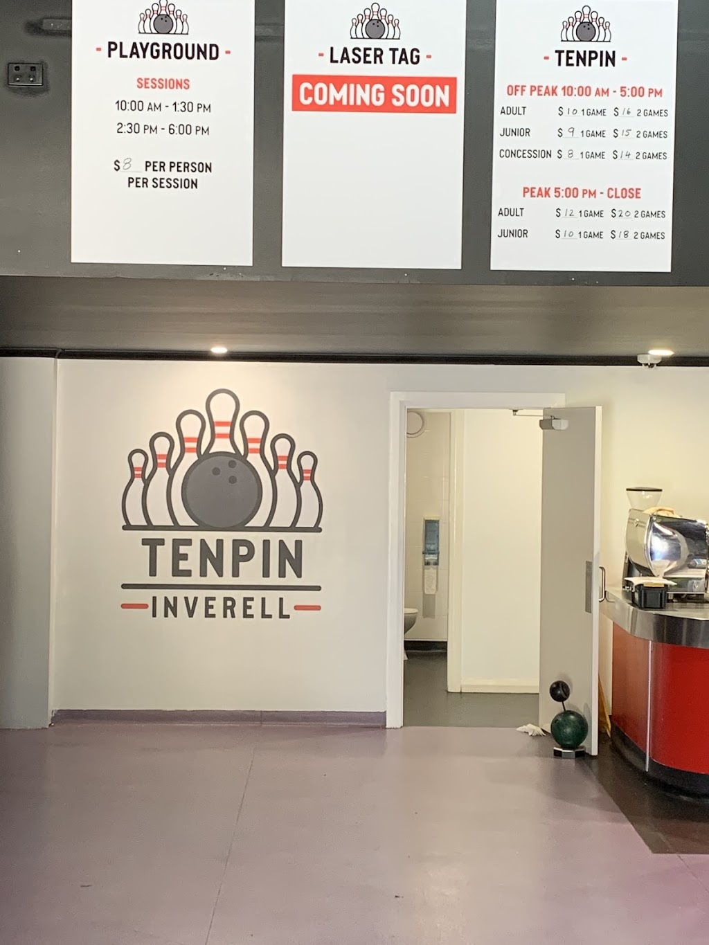 Tenpin Inverell | 79 Ring St, Inverell NSW 2360, Australia | Phone: (02) 6721 2536