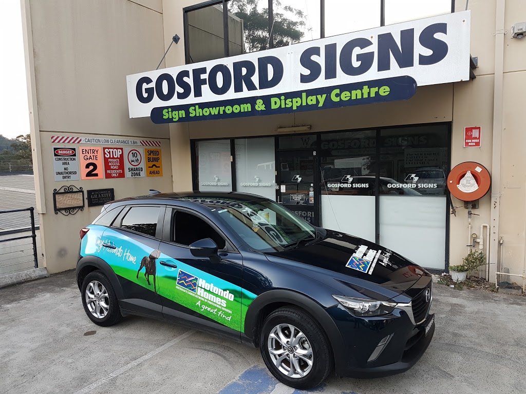 Gosford Signs | 3/373 Manns Rd, West Gosford NSW 2250, Australia | Phone: (02) 4324 1970