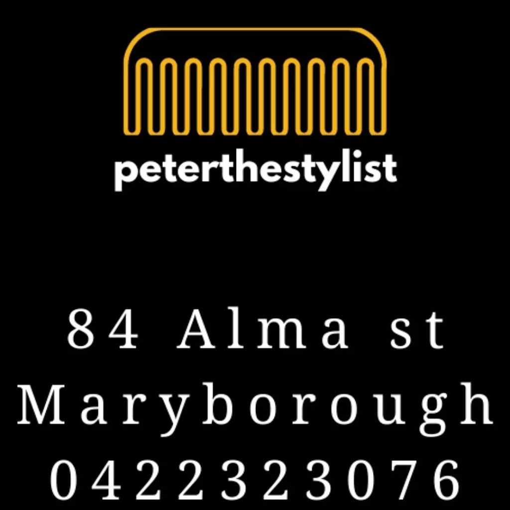 Peterthestylist | hair care | 84 Alma St, Maryborough VIC 3465, Australia | 0422323076 OR +61 422 323 076
