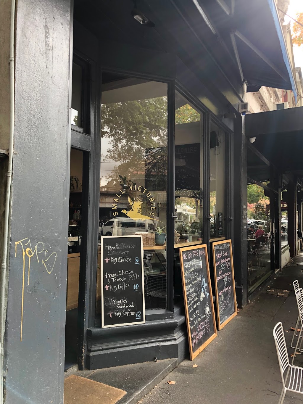 Small Victories | cafe | 617 Rathdowne St, North Carlton VIC 3054, Australia | 0391910245 OR +61 3 9191 0245