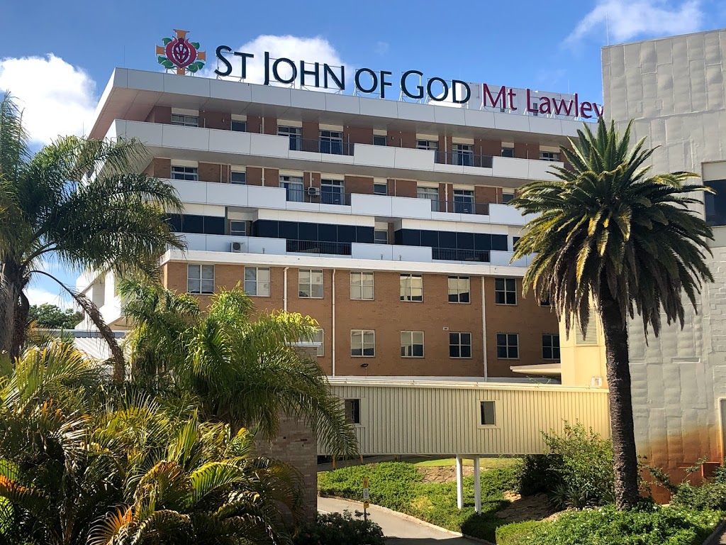 St John of God Mt Lawley Hospital | Corner Ellesmere Rd & Thirlmere Road, Mount Lawley WA 6050, Australia | Phone: (08) 9370 9222