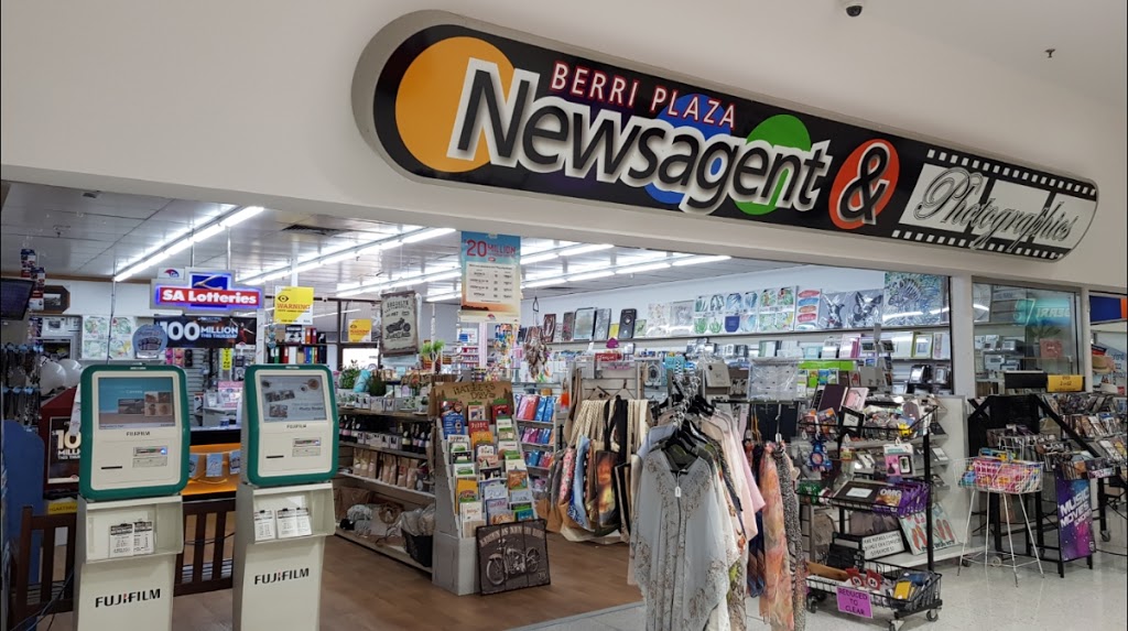 Berri Plaza Newsagent and Photographics | book store | Shop 7, Riverland Central Plaza, 32 Kay Avenue, Berri SA 5343, Australia | 0885822575 OR +61 8 8582 2575