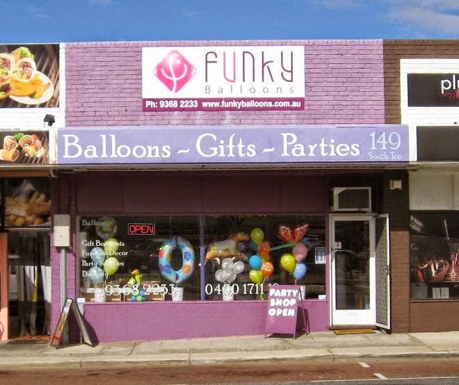 Funky Balloons | home goods store | 149 South Terrace, Como WA 6152, Australia | 0893682233 OR +61 8 9368 2233