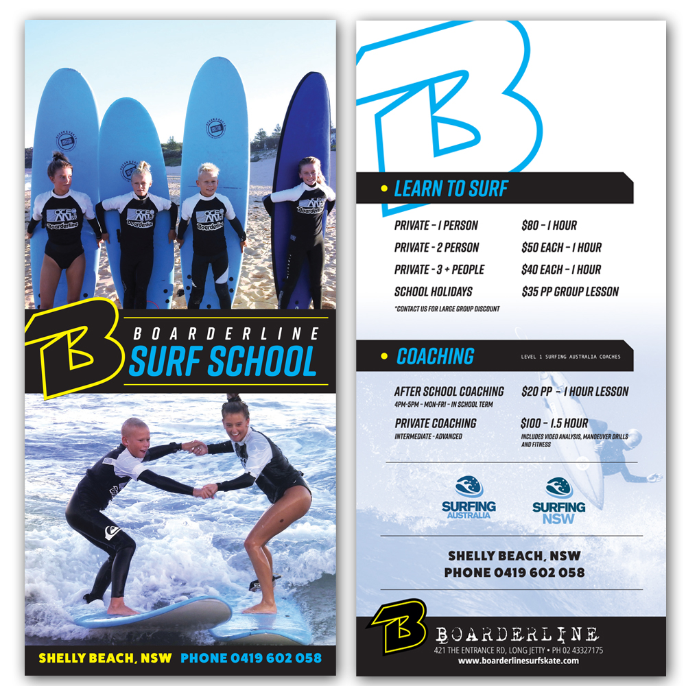 Boarderline Surf School |  | Shelly Beach Rd, Shelly Beach NSW 2261, Australia | 0426277742 OR +61 426 277 742
