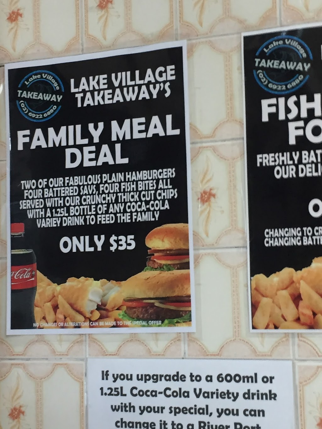 Lake Village Takeaway | Shop 3 / 39 Gregory Crs, Lake Albert NSW 2650, Australia | Phone: (02) 6922 6880