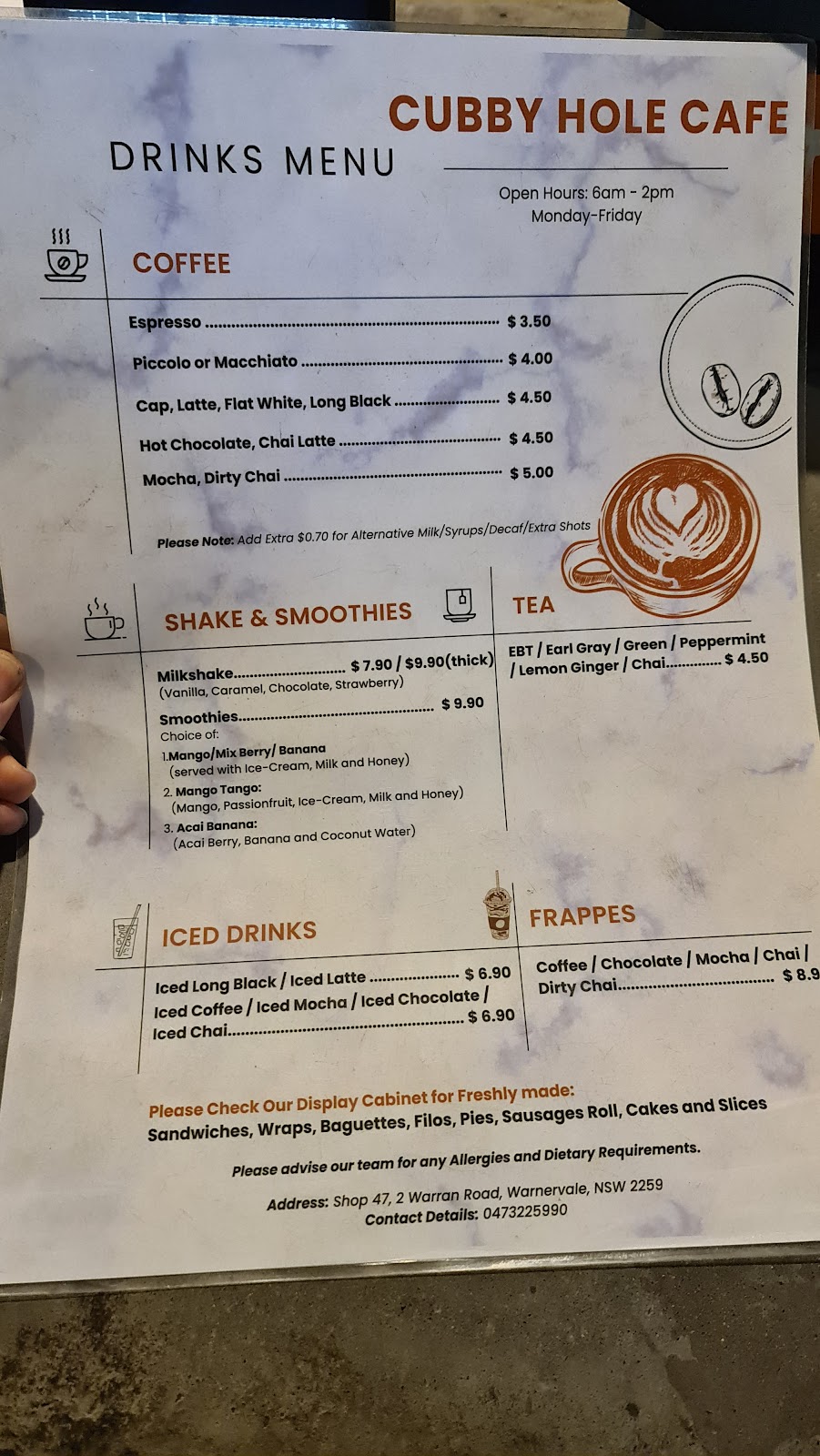 Brunch n brew warnervale | Unit 47/2 Warren Rd, Warnervale NSW 2259, Australia | Phone: 0473 225 990