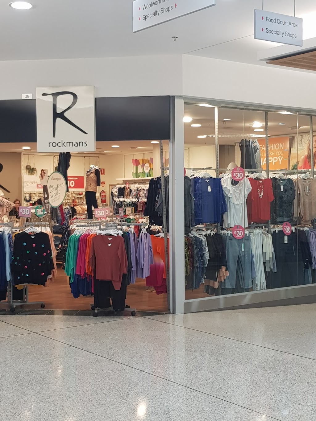 Rockmans | clothing store | Shop 39, St Clair Shopping Centre, Cnr Bennett Rd & Endeavour Ave, St Clair NSW 2759, Australia | 0298345658 OR +61 2 9834 5658
