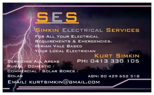Simkin Electrical Services | 395 Forestry Rd, Colosseum QLD 4677, Australia | Phone: 0413 330 105