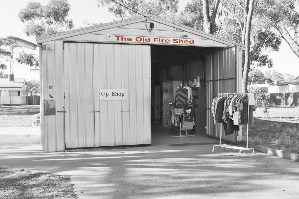 Marong Op Shop - The Old Fire Shed | store | 16 Cathcart St, Marong VIC 3515, Australia | 0354352486 OR +61 3 5435 2486