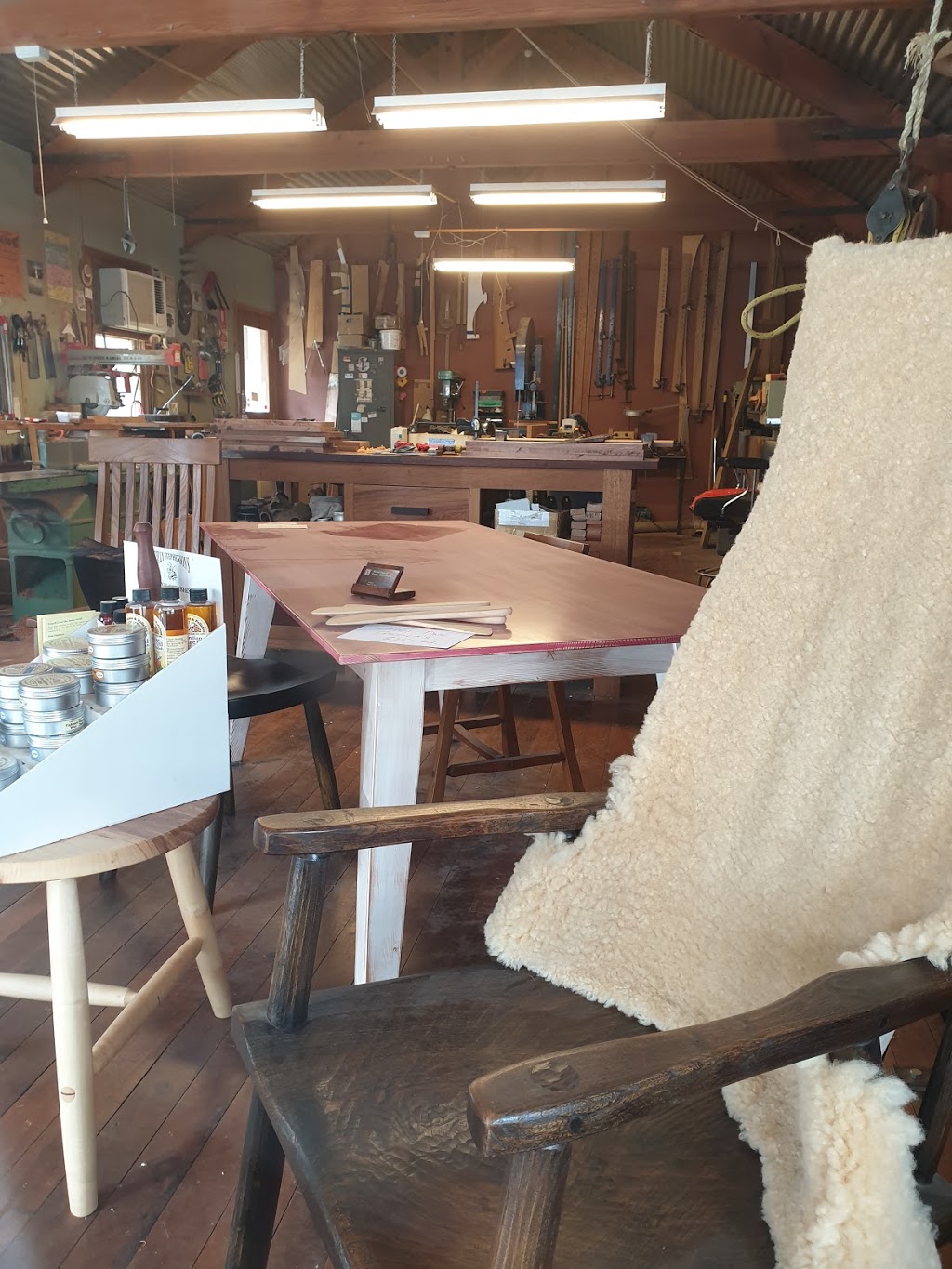 Michael Patterson Custom Tables and Chairs | 16 High St, Maldon VIC 3463, Australia | Phone: 0428 350 963