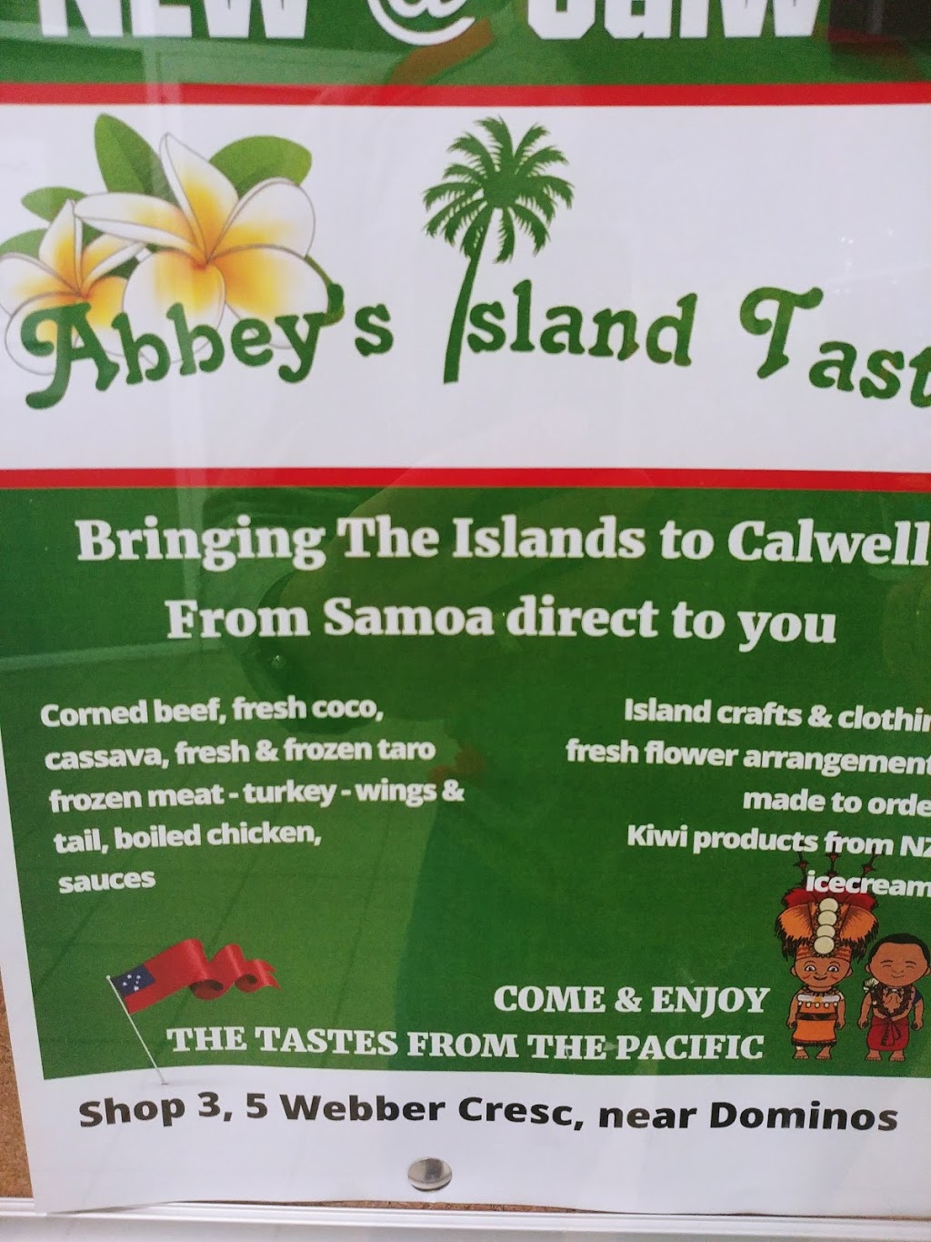 Abbeys Island taste | supermarket | Shop 3/5 Webber Cres, Calwell ACT 2905, Australia