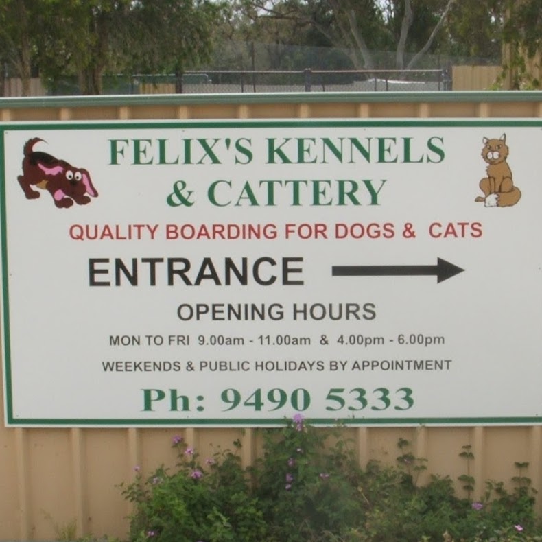 Felixs Cattery & Kennels | veterinary care | 110 Terrier Pl, Southern River WA 6110, Australia | 0894905333 OR +61 8 9490 5333