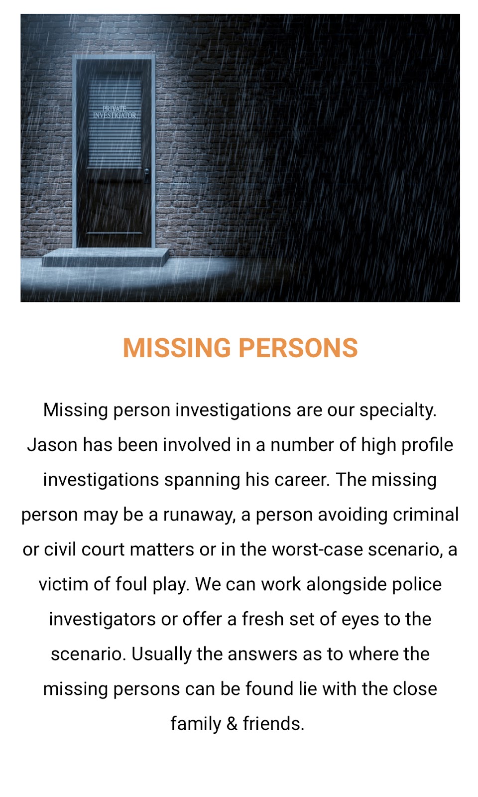 JSG Investigations Group |  | 95 Doherty St, Warner QLD 4500, Australia | 0438560817 OR +61 438 560 817