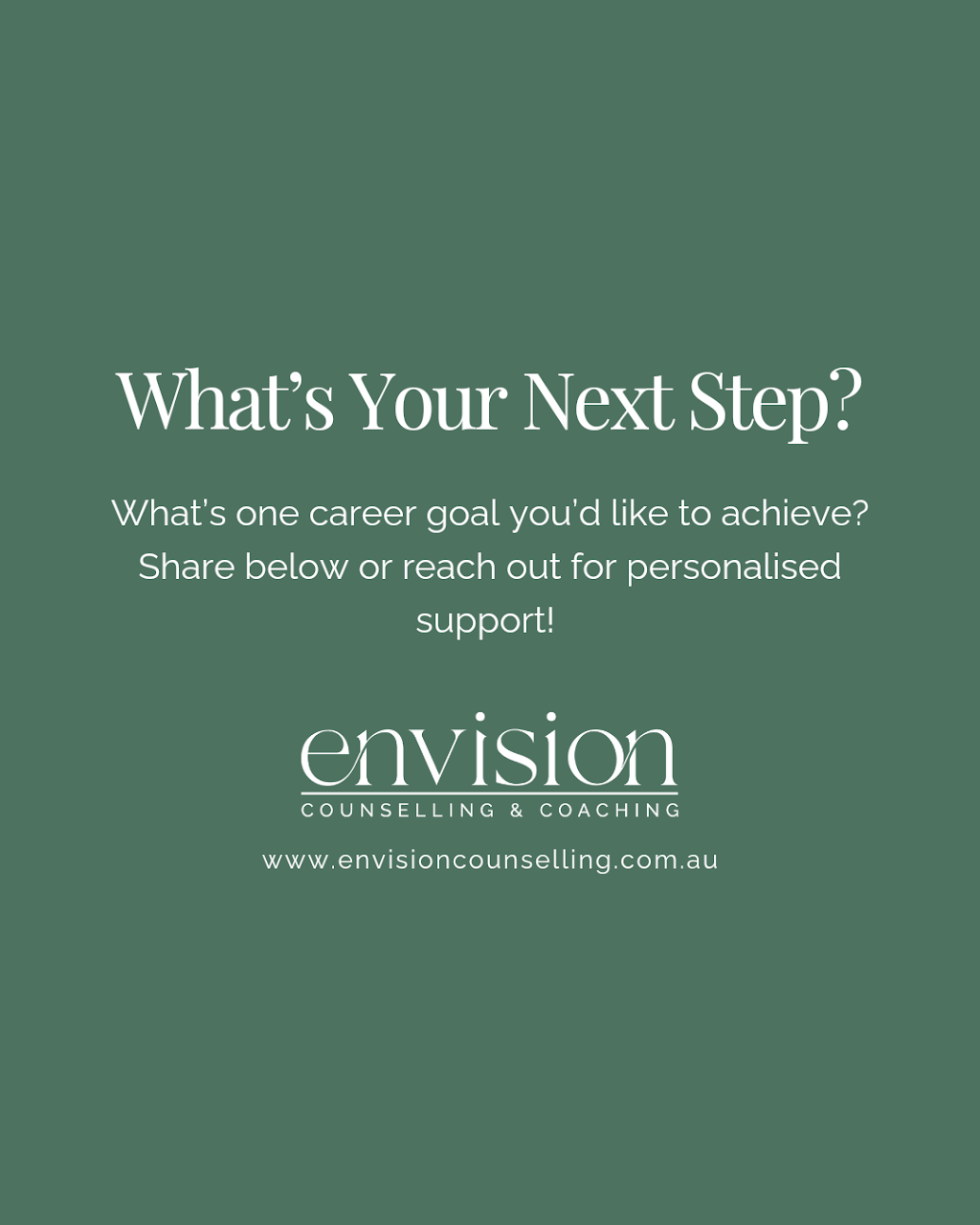 Envision Counselling and Career Coaching | Emerald Hills Blvd, Leppington NSW 2179, Australia | Phone: 0493 816 461