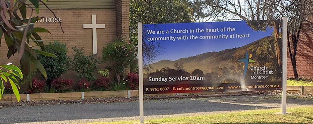 Montrose Church of Christ | church | 7 Leith Rd, Montrose VIC 3765, Australia | 0397618897 OR +61 3 9761 8897