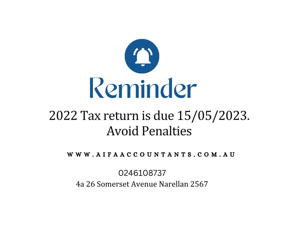 AIFA Accountants | Unit 4/26 Somerset Ave, Narellan NSW 2567, Australia | Phone: (02) 4610 8737