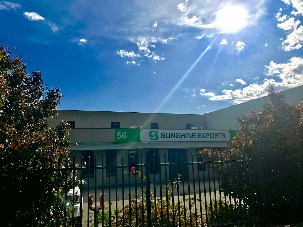 Sunshine Exports Pty Ltd 光线速递 | storage | 56 Fisher St, Belmont WA 6104, Australia | 0861075924 OR +61 8 6107 5924