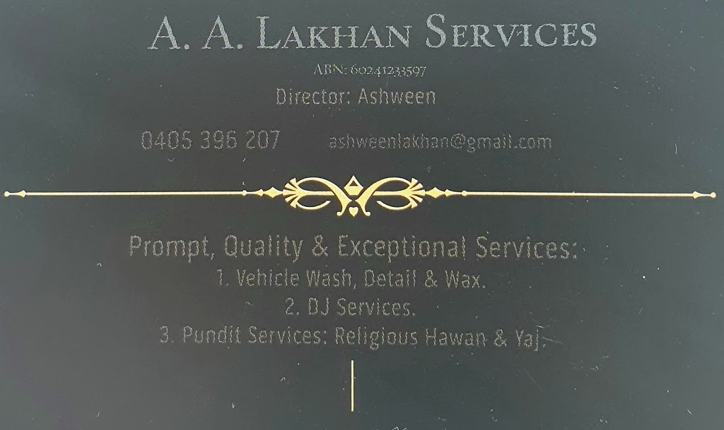 A. A. Lakhan Services | 18 Bovis Pl, Rooty Hill NSW 2766, Australia | Phone: 0405 396 207