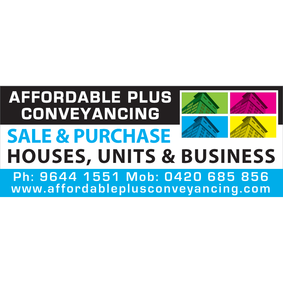 Affordable Plus Conveyancing | 141b Longstaff Ave, Chipping Norton NSW 2170, Australia | Phone: 0420 685 856