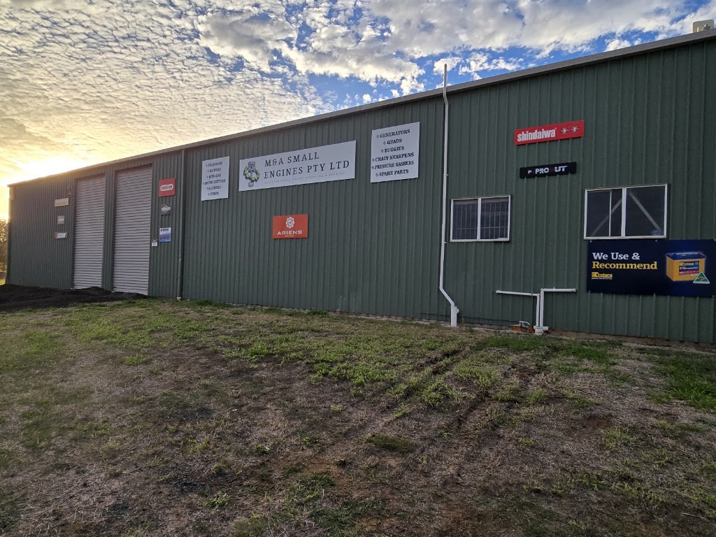 M & A SMALL ENGINES PTY LTD | 19-21 Saleyards Rd, Millmerran QLD 4357, Australia | Phone: 0404 102 870