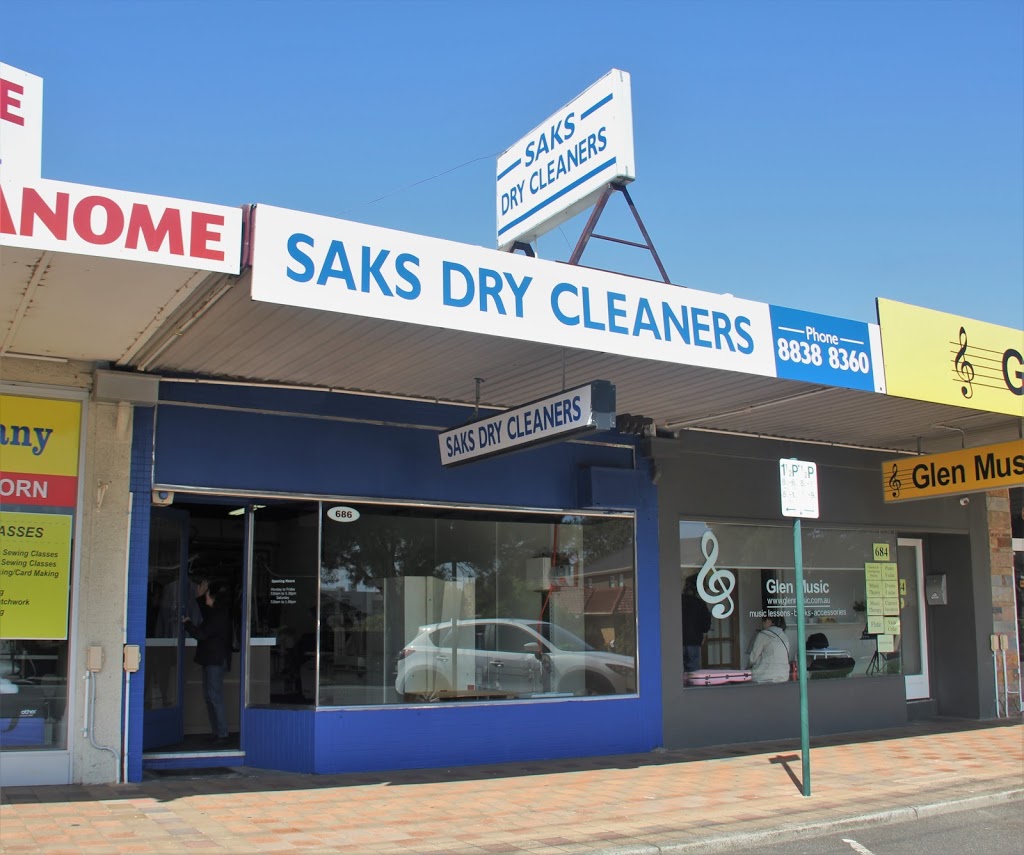 Saks Dry Cleaners | laundry | 686 High St Rd, Glen Waverley VIC 3150, Australia | 0388388360 OR +61 3 8838 8360