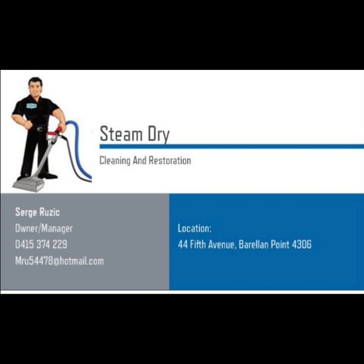 Steamdry Cleaning and restoration | 44 Fifth Ave, Barellan Point QLD 4306, Australia | Phone: 0415 374 229