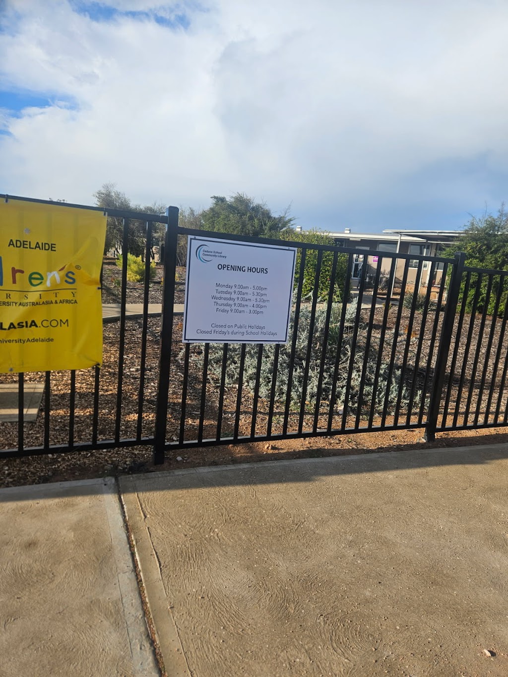 Ceduna School Community Library | Ceduna SA 5690, Australia | Phone: (08) 8625 3270