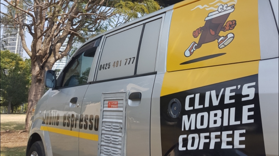 Clives Mobile Coffee | 5 MacKenzie Ct, Carindale QLD 4152, Australia | Phone: 0425 491 777