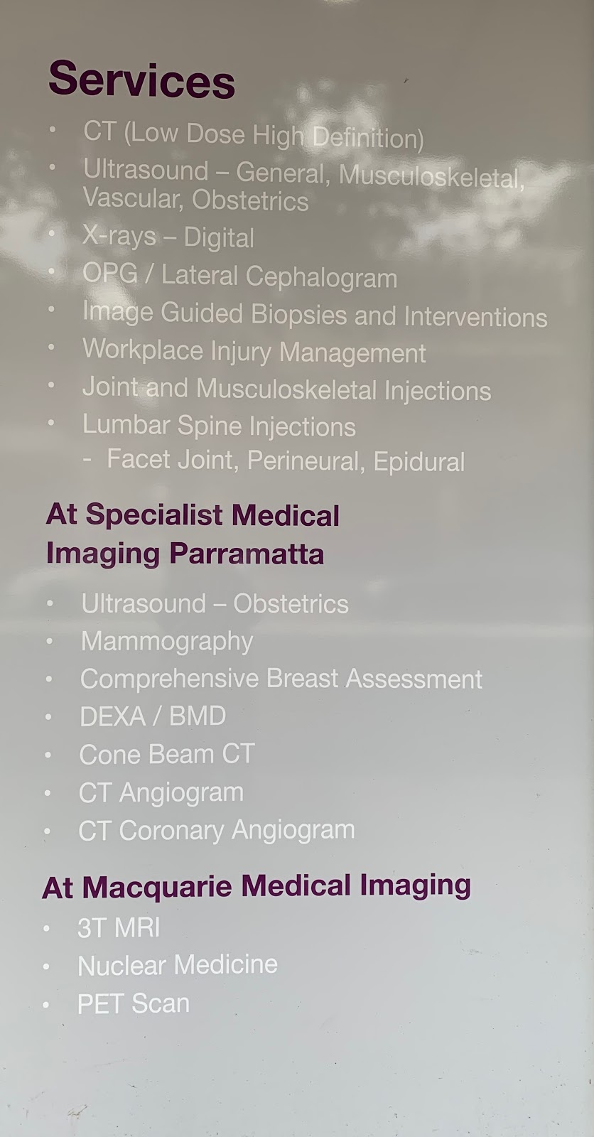 Specialist Medical Imaging - Toongabbie | Portico Plaza, Shop G17-18/17-19 Aurelia St, Toongabbie NSW 2146, Australia | Phone: (02) 8624 7300