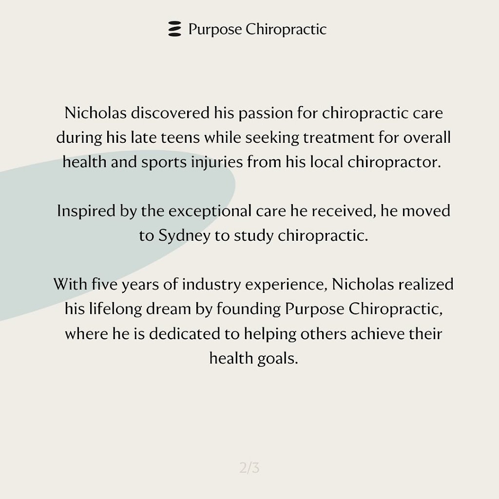Purpose Chiropractic Upper Coomera | 7b/1 Brygon Creek Dr, Upper Coomera QLD 4209, Australia | Phone: (07) 5615 0008