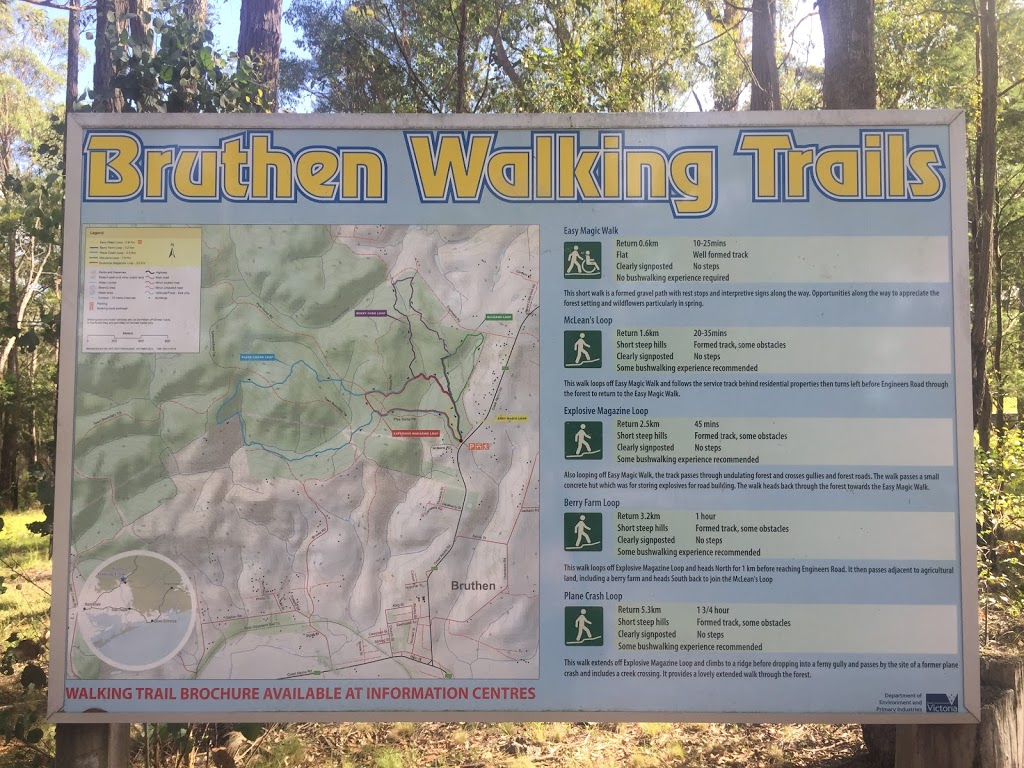 Bruthen Walking Trails | park | McLeans Loop, Bruthen VIC 3885, Australia