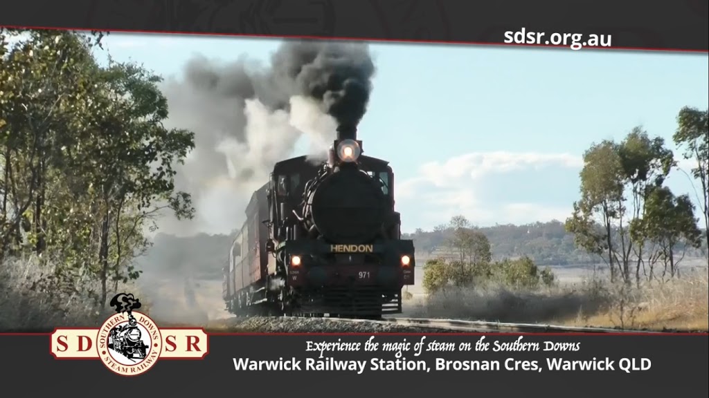 Southern Downs Steam Railway | tourist attraction | Warwick Railway Station, Lyons St, Warwick QLD 4370, Australia | 0746619788 OR +61 7 4661 9788