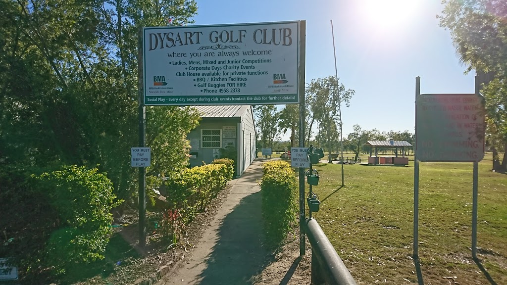 Dysart Golf Club |  | 1 Fisher St, Dysart QLD 4745, Australia | 0749582378 OR +61 7 4958 2378