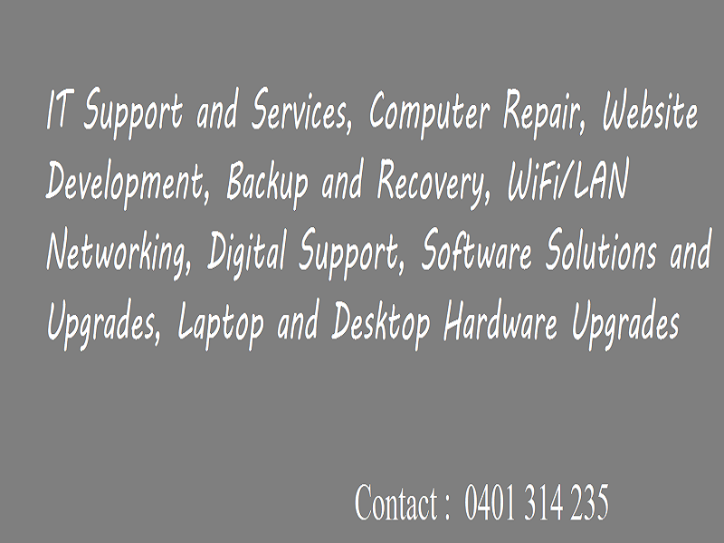 AR Infra - Computer Repair and IT Services | 60 Prospect Hill Cres, Dandenong VIC 3175, Australia | Phone: 0401 314 235