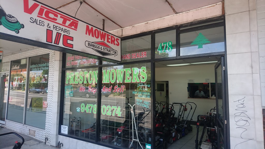 Preston Mowers | 478 Murray Rd, Preston VIC 3072, Australia | Phone: (03) 9478 0274