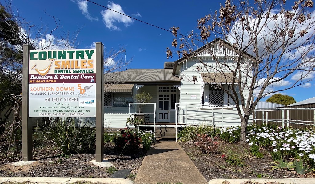 Southern Downs Wellbeing Support Service | 54 Guy St, Warwick QLD 4370, Australia | Phone: (07) 4667 0171