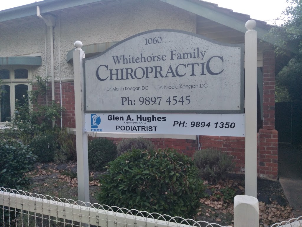 Whitehorse Family Chiropractic | health | 1060 Whitehorse Rd, Box Hill VIC 3128, Australia | 0398974545 OR +61 3 9897 4545