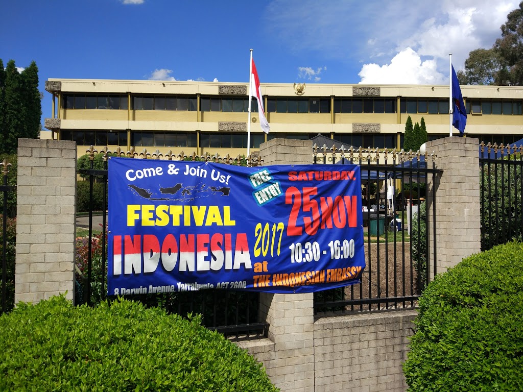 Embassy of Indonesia | 8 Darwin Ave, Yarralumla ACT 2600, Australia | Phone: (02) 6250 8600
