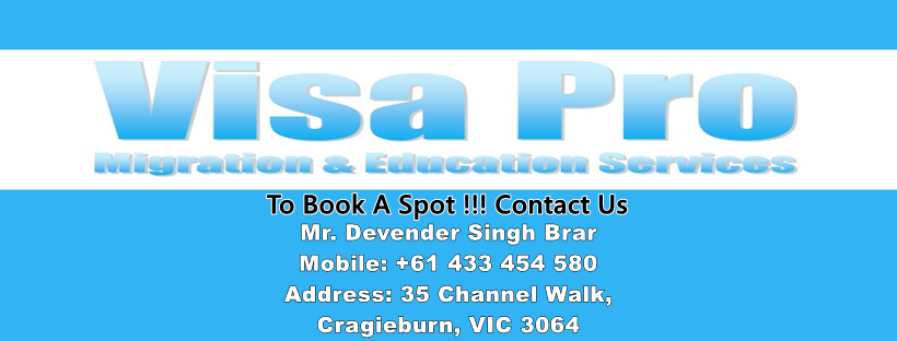 Visa Pro Migration & Education Services | 35 Channel Walk, Craigieburn VIC 3064, Australia | Phone: 0433 454 580