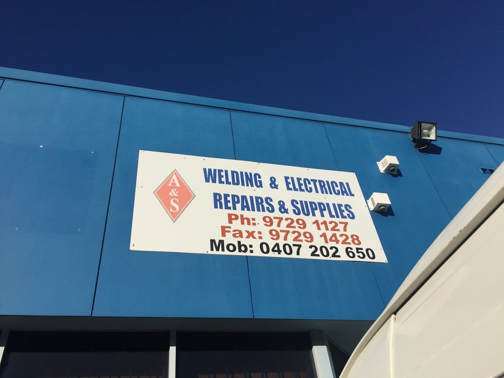 A&S Welding & Electrical Repairs and Supplies | Unit 29/72-80 Percival Rd, Smithfield NSW 2164, Australia | Phone: (02) 9729 1127