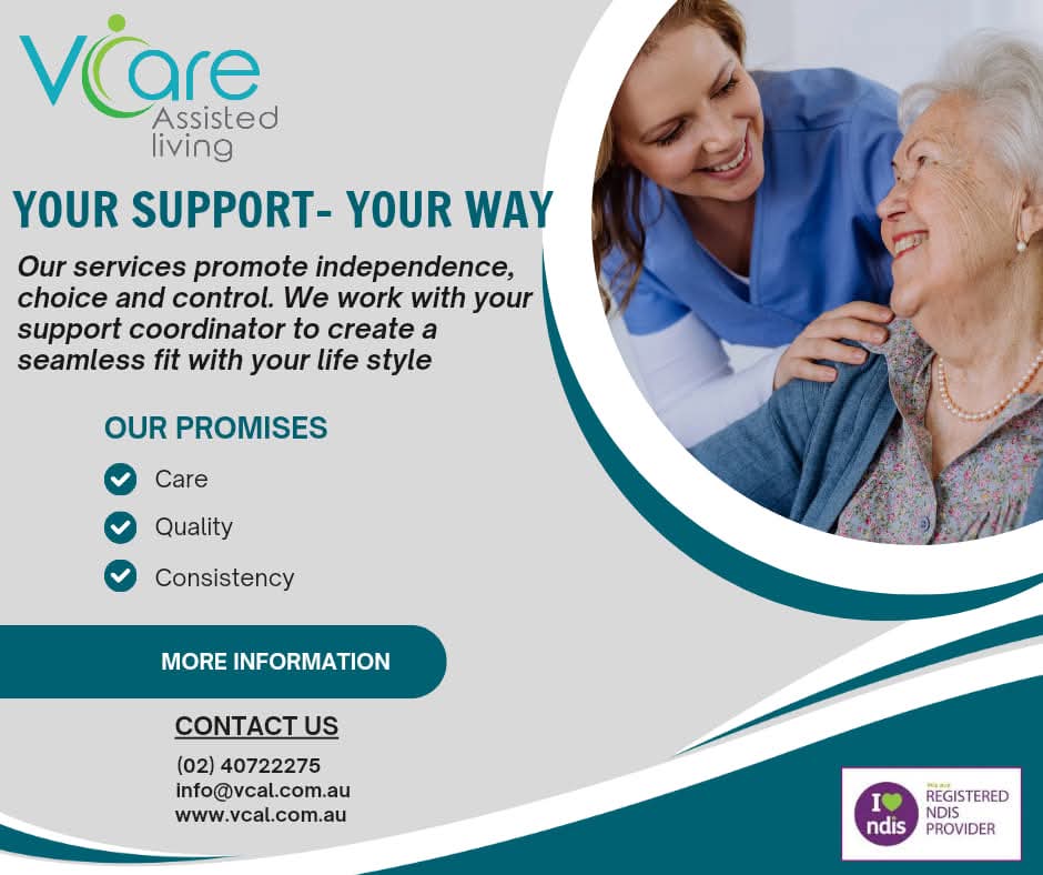 VCARE Assisted living Pty Ltd | 37 Kurrabung Dr, Fletcher NSW 2287, Australia | Phone: (02) 4072 2275