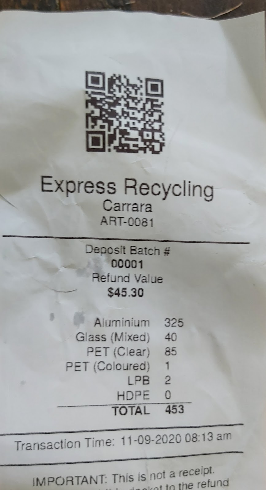 Containers for Change - Nerang/Carrara Express Recycling Pty Ltd |  | 5 Indy Ct, Carrara QLD 4211, Australia | 0491683807 OR +61 491 683 807
