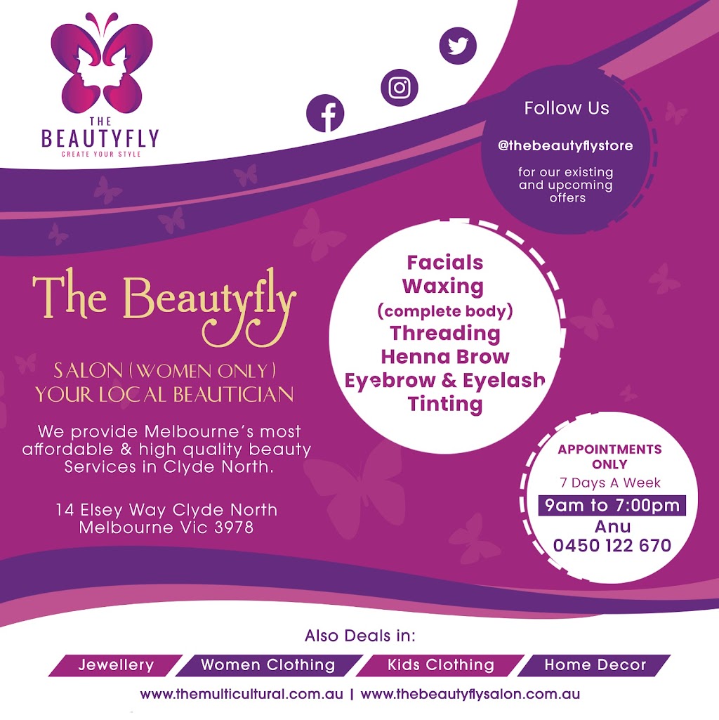 The Beautyfly | beauty salon | 14 Elsey Wy, Clyde North VIC 3978, Australia | 0450122670 OR +61 450 122 670