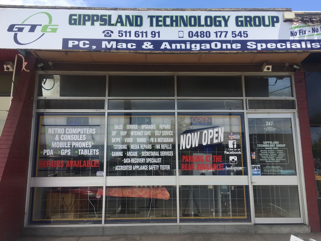 Gippsland Technology Group | electronics store | 247 York St, Sale VIC 3850, Australia | 0351161191 OR +61 3 5116 1191