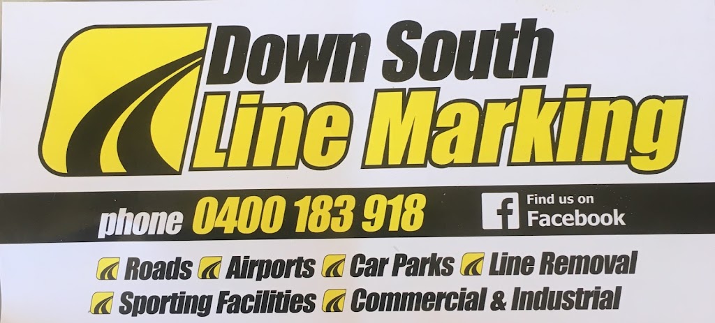 Down south linemarking | 2 Parkview Rise, Hackham SA 5163, Australia | Phone: 0400 183 918
