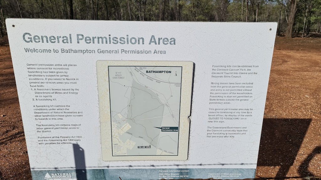 Bathampton General Permission Area | Clermont QLD 4721, Australia | Phone: (07) 4983 1211