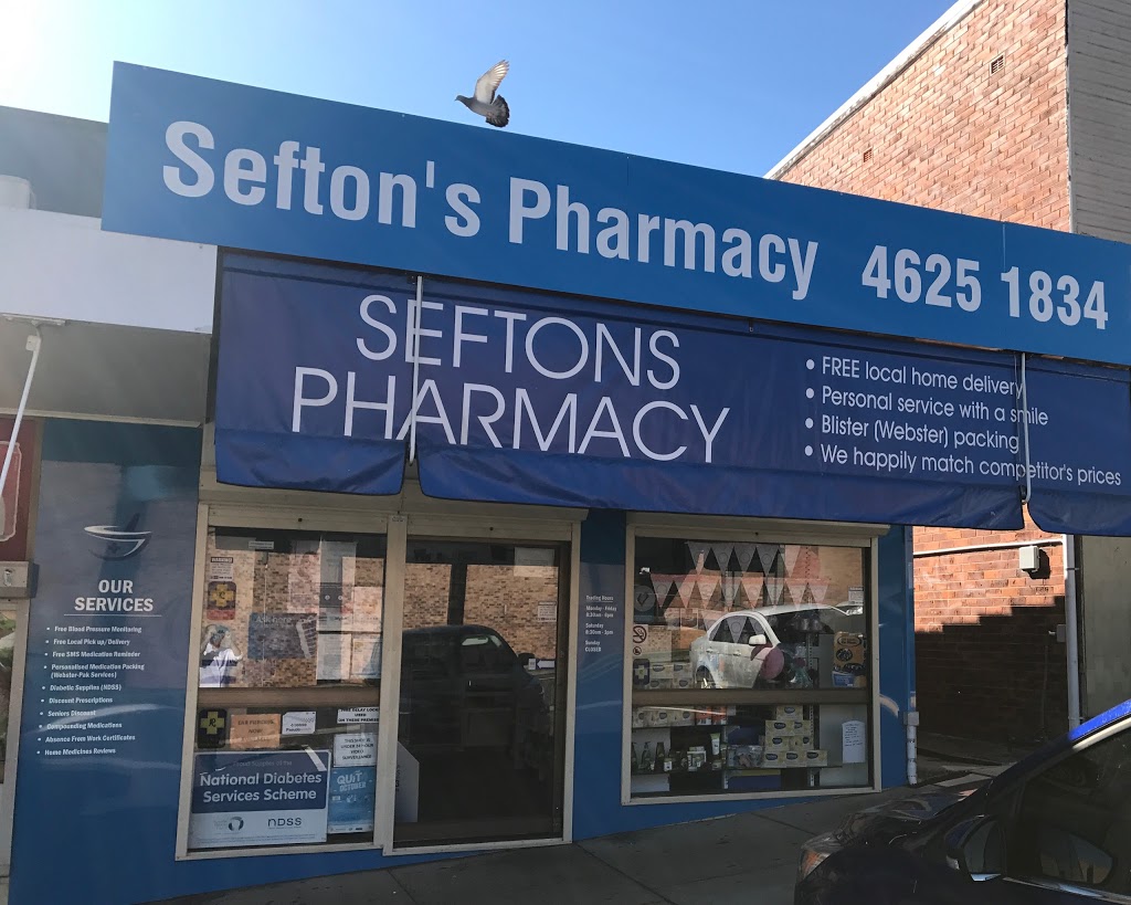 Seftons Pharmacy | pharmacy | Shop 6 Number/66 Chamberlain St, Campbelltown NSW 2560, Australia | 0246251834 OR +61 2 4625 1834