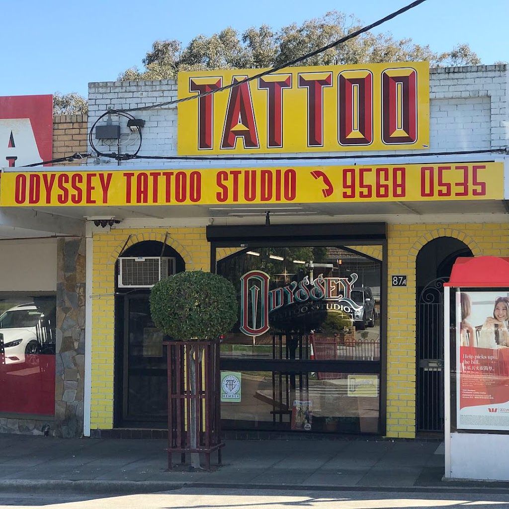 Odyssey Tattoo | 87 Chadstone Rd, Malvern East VIC 3145, Australia | Phone: (03) 9568 0535